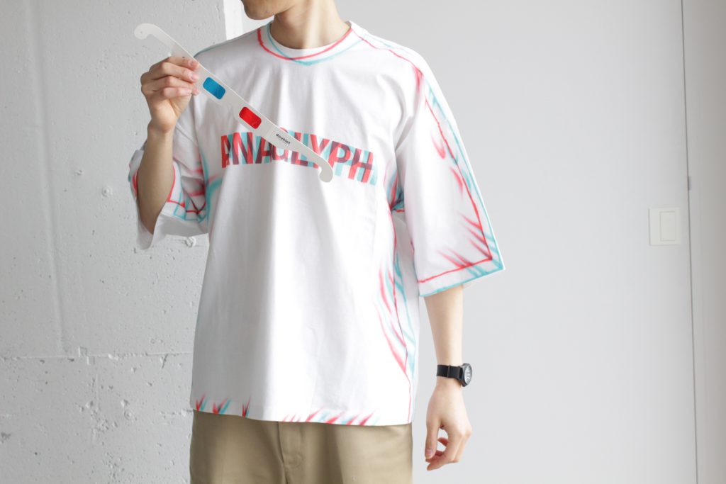 doublet ANAGLYPH HAND-PAINTED Tシャツ