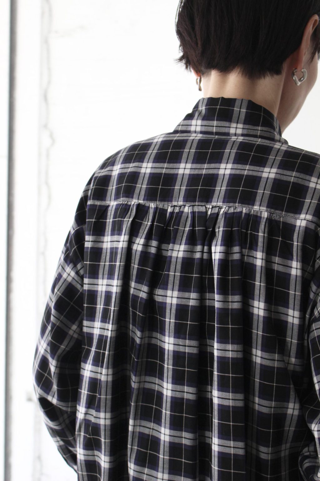 COTTON TWILL CHECK SHIRT  florent