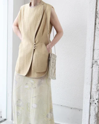 Ernie Palo 帰っ WOOL CANVAS BUSTIER 38