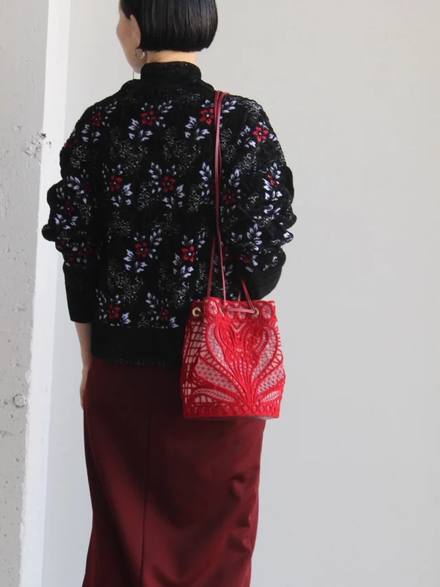 Aeta×THREE コラボポーチ Aeta × THREE＞COLLABORATON . | st company online store 入荷