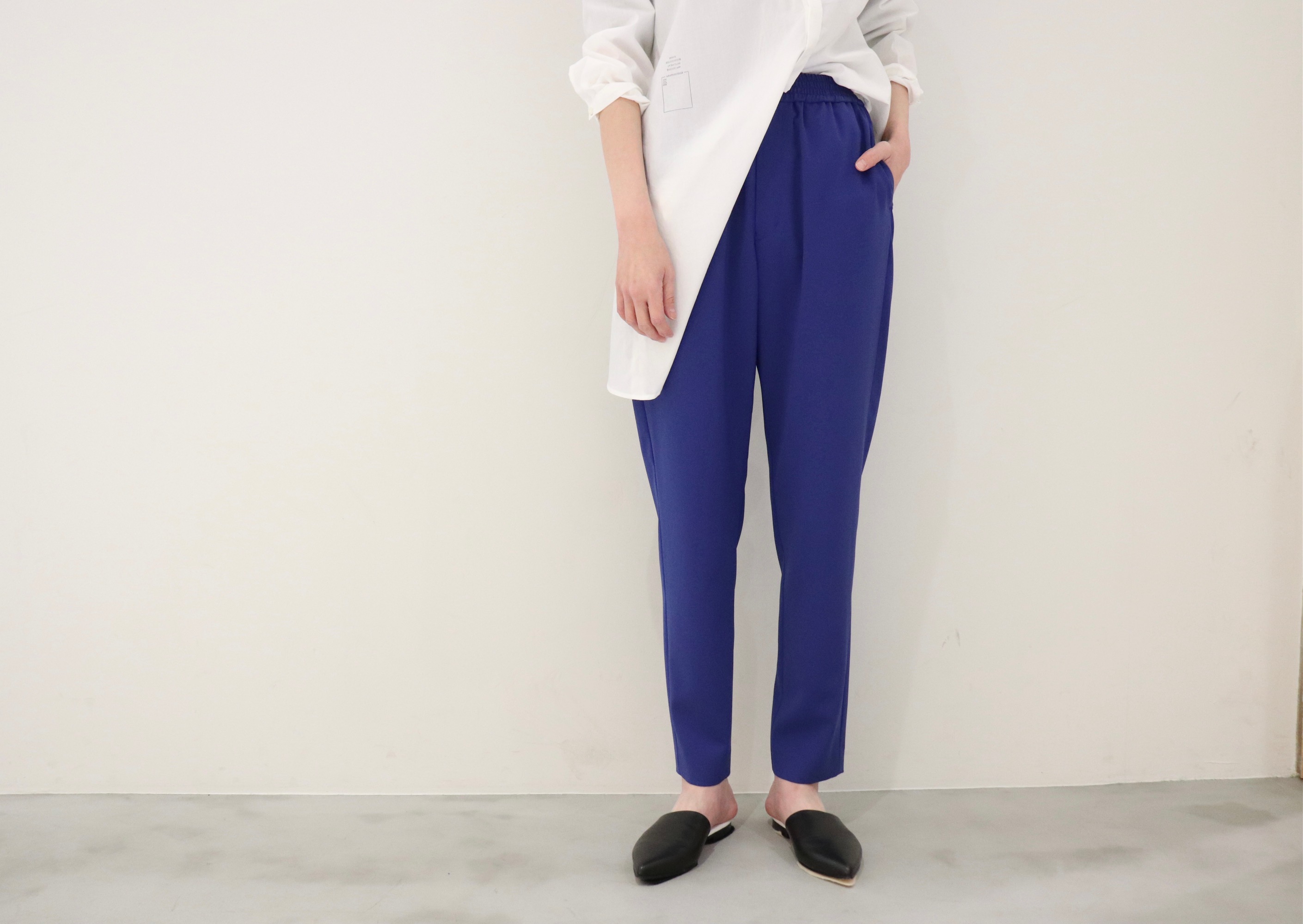 逸品】 STRETCH TAPERED PANTS asakusa.sub.jp