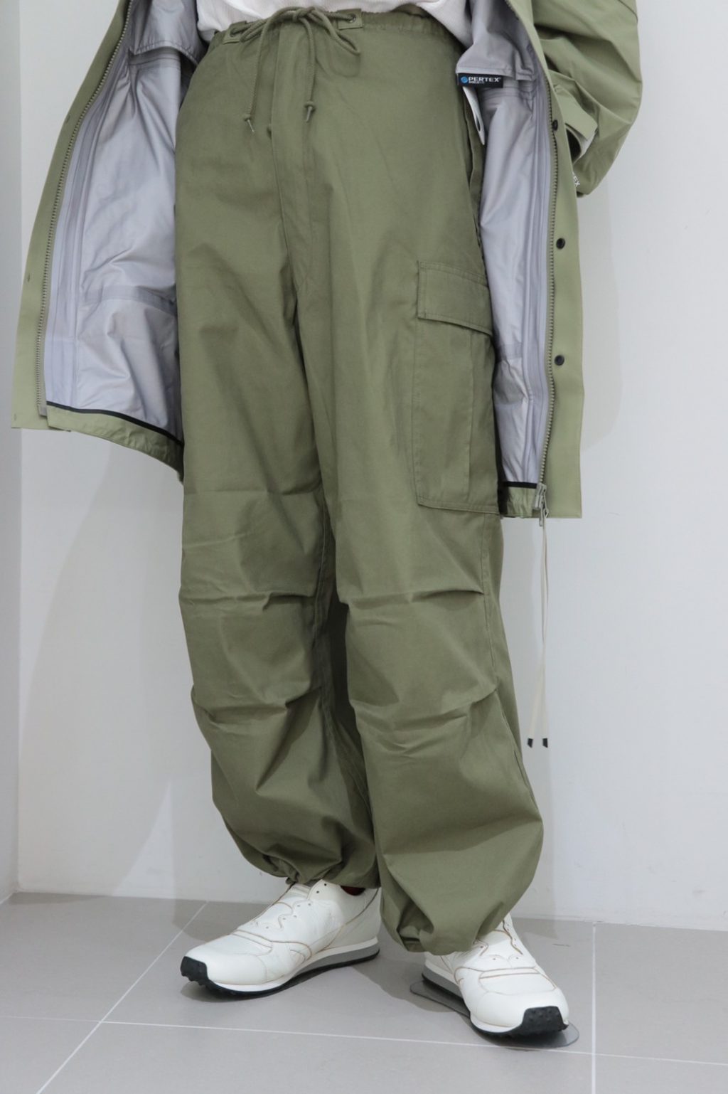 HYKE M-51 TYPE SHELL PANTS size5