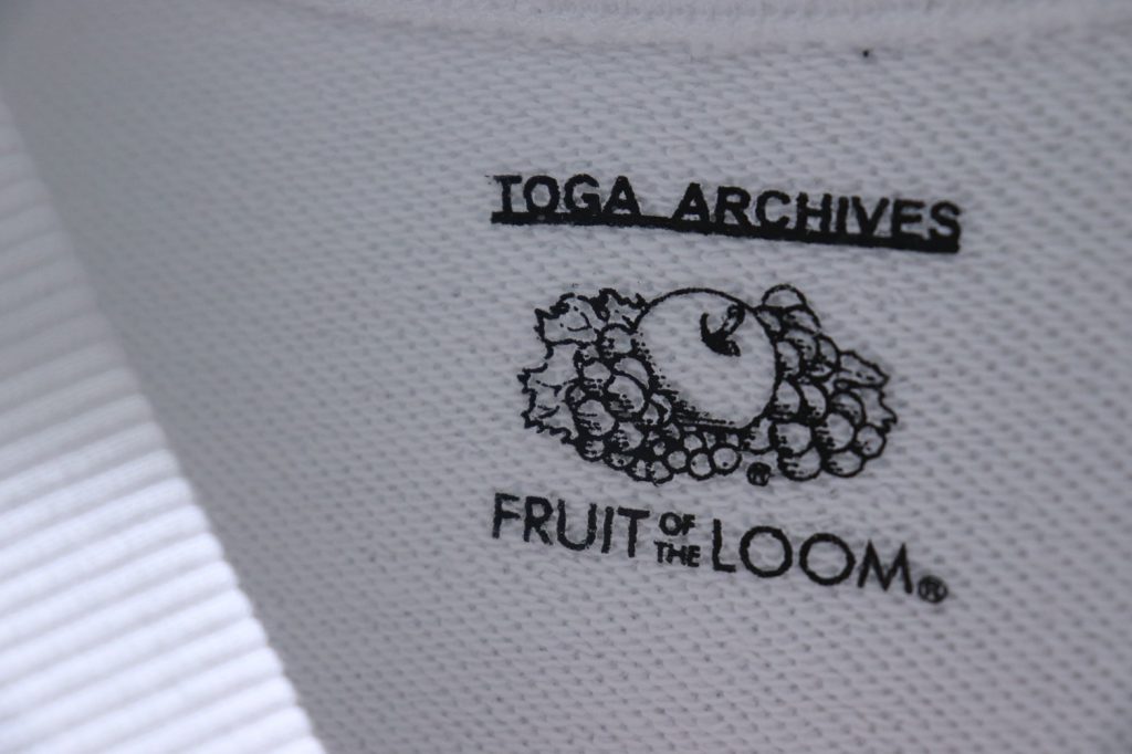 PRINT SWEAT TOGA × FRUIT OF THE LOOM