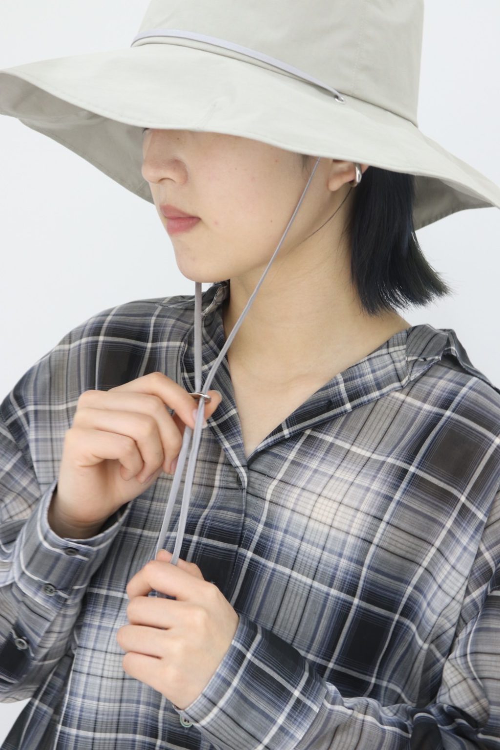 【値引不可】KIJIMA TAKAYUKI（キジマタカユキ）グレー帽子（ハット）
