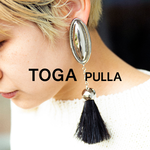TOGA PULLA＞復刻 Metal fringe earrings | st company online store