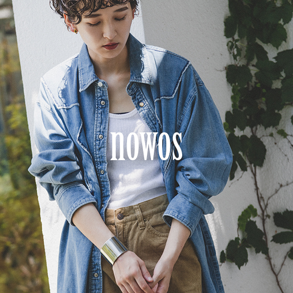 nowos デニムシャツ