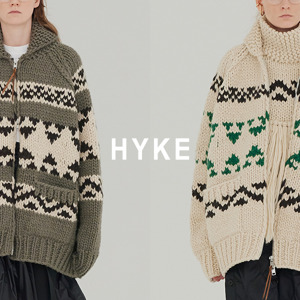 HYKE＞新作入荷 09.18 | st company online store 入荷案内ブログ