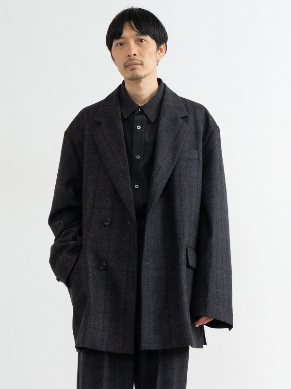 stein OVERSIZED LONG TAILORED JACKET