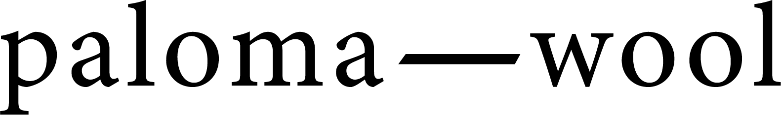 Paloma Wool（パロマウール）_logo