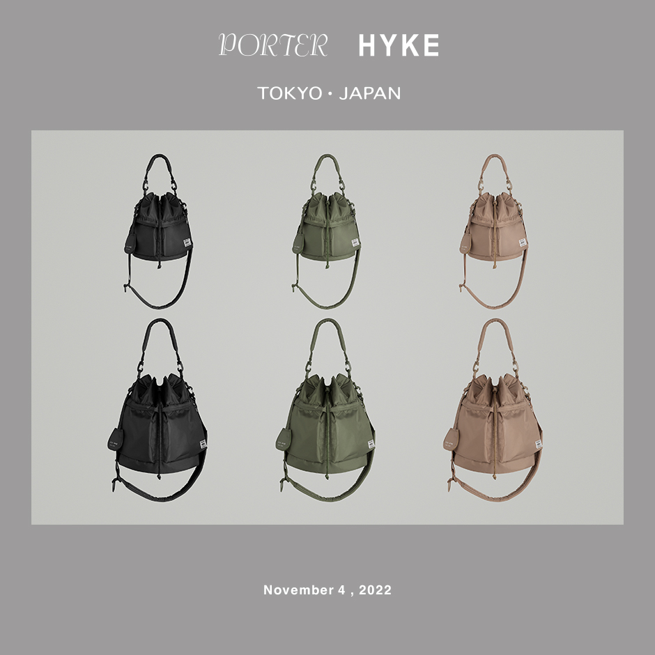 【未使用品】PORTER × HYKE  2WAY TOOL BAG LARGE