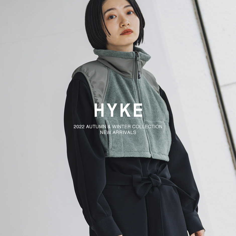 hyke 2022S S ジレ - 通販 - pinehotel.info