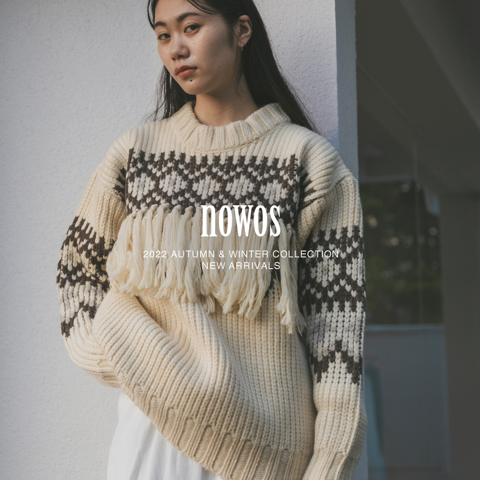 nowos＞新作入荷 10.08 | st company online store 入荷案内ブログ