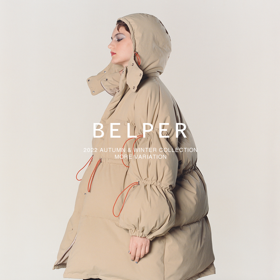 BELPER＞22'AW more variation st company online store 入荷案内ブログ