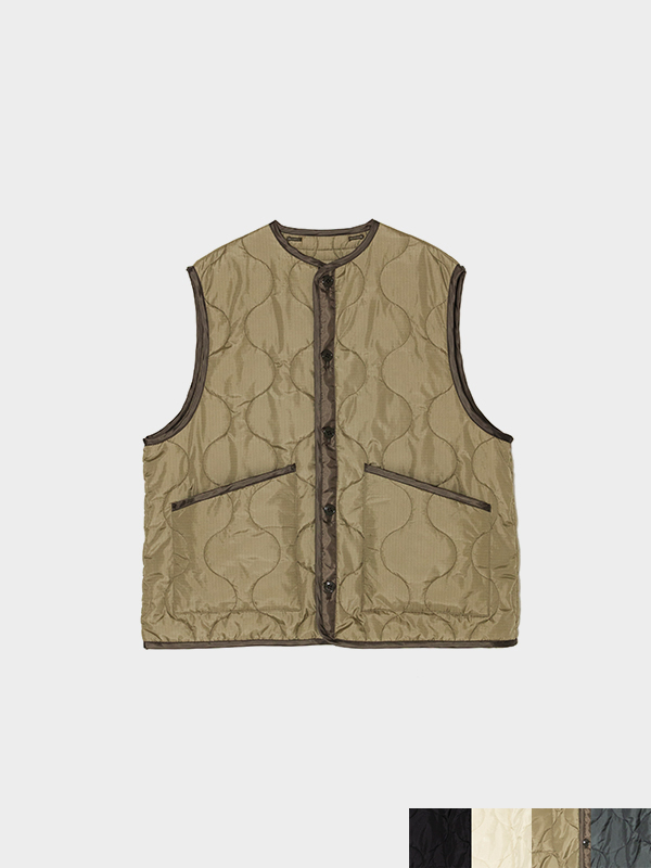 HYKE QUILTED LONG VEST size:2 新品未使用