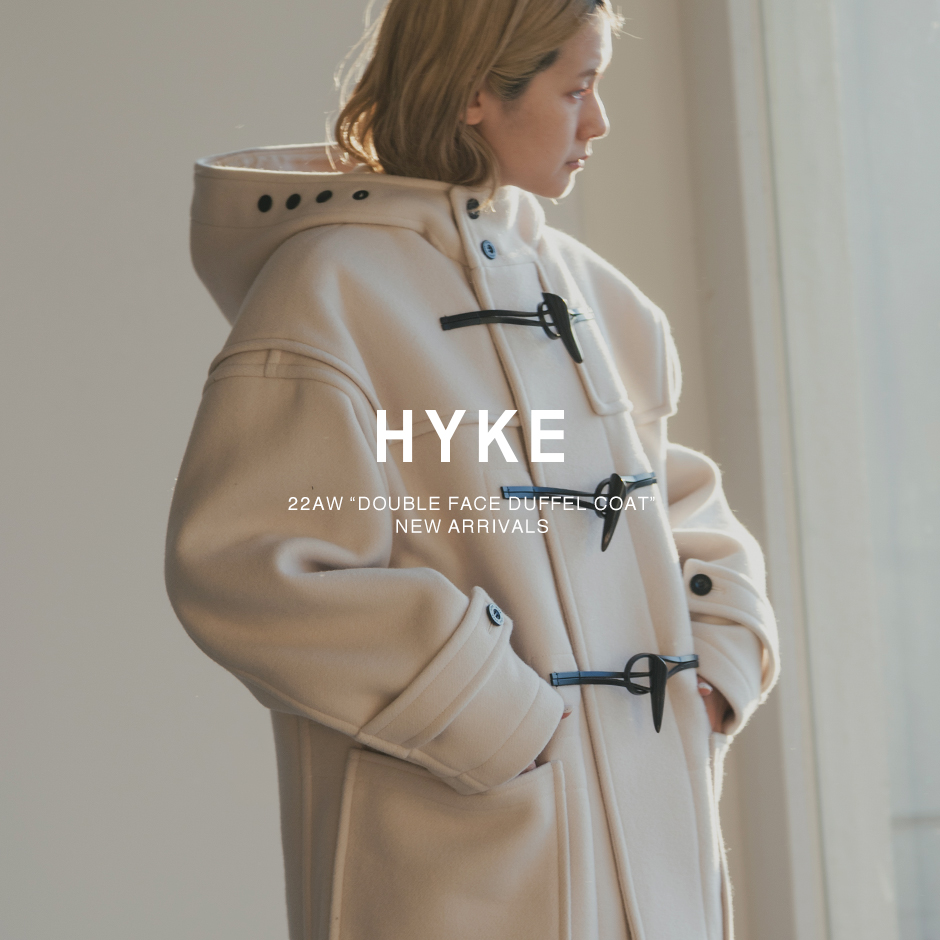 HYKE＞新作入荷 11.12 | st company online store 入荷案内ブログ
