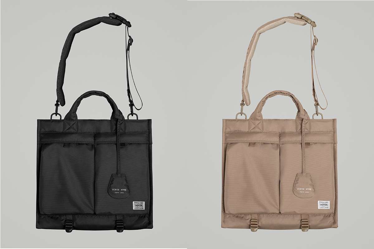 2WAY TOTE BAG PORTER × HYKE 2023SS