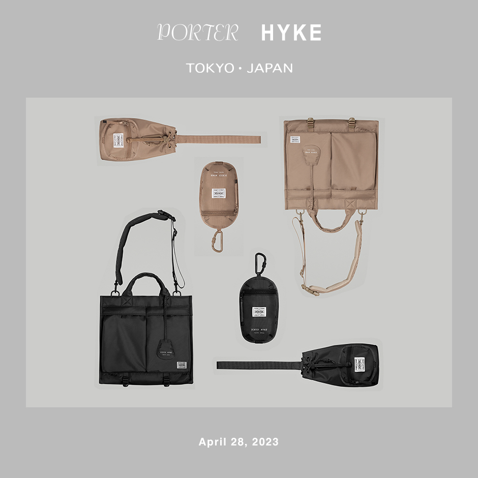 PORTER×HYKE＞23'SSコラボレーションアイテム販売開始！ | st company