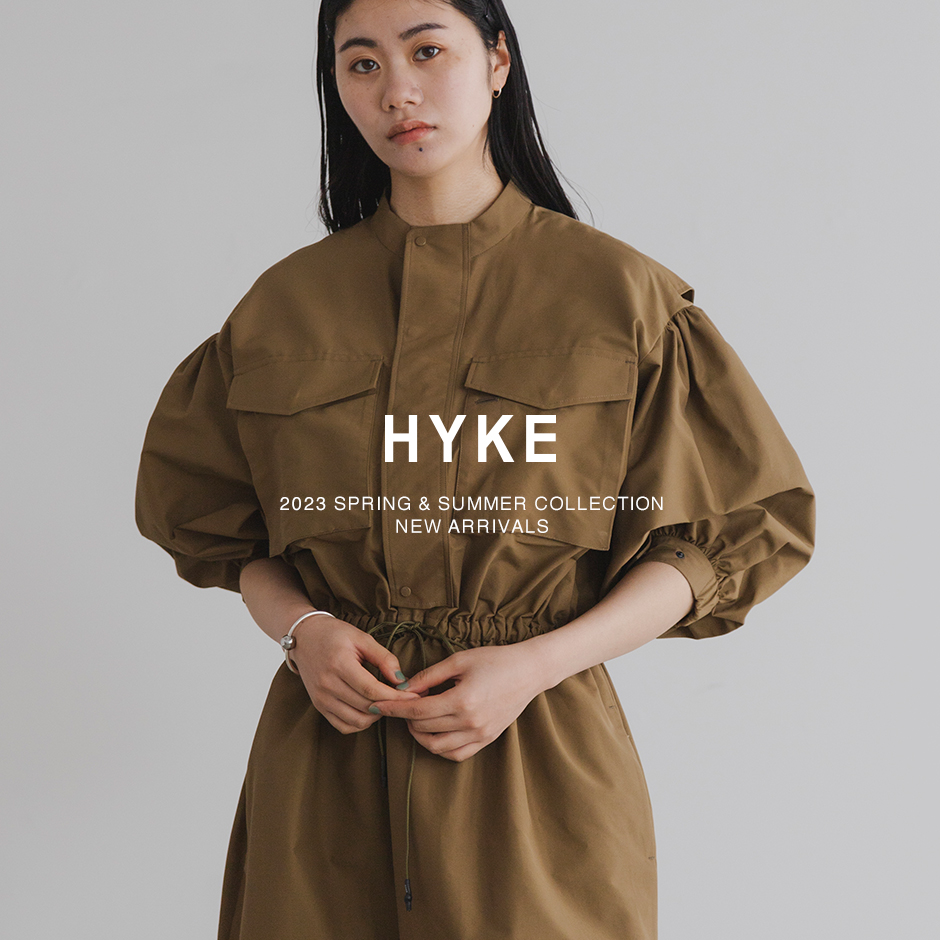 HYKE＞04.26 新作入荷 | st company online store 入荷案内ブログ