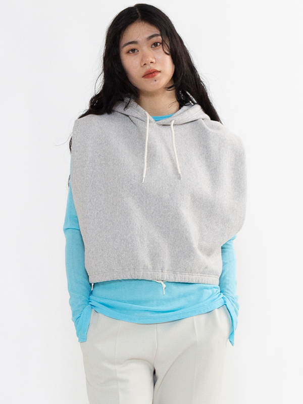 pheeny 23aw ATHLETIC FLEECE N/S HOODIE - トレーナー/スウェット