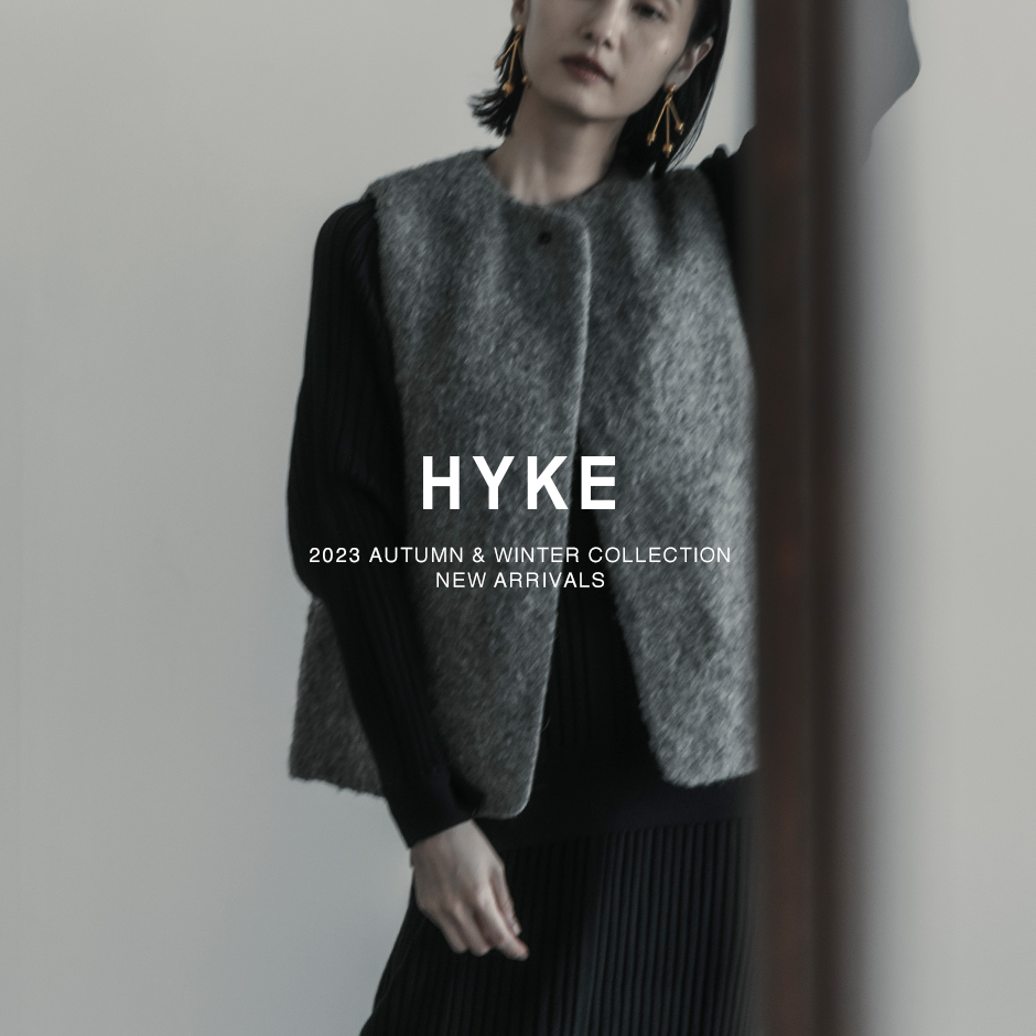 HYKE＞新作入荷 .   st company online store 入荷案内ブログ