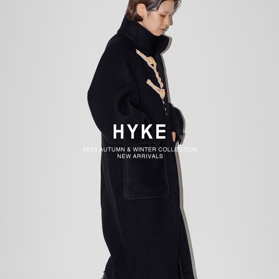 Hyke ダッフルコート