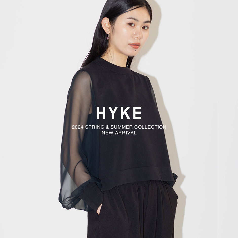 HYKE＞新作入荷 1.27 | st company online store 入荷案内ブログ