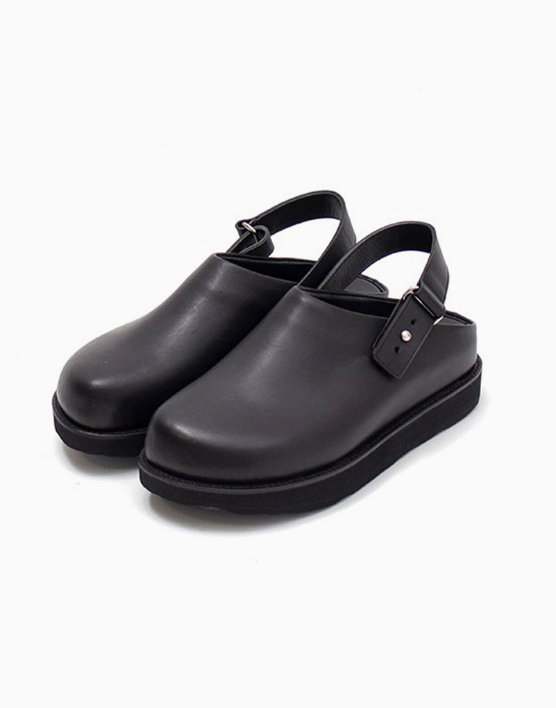 HYKE DOUBLE FACE FAUX SHEARLING DUFFEL COAT