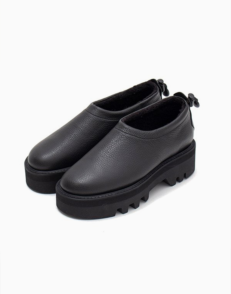 HYKE DOUBLE FACE SHAWL COLLAR COAT