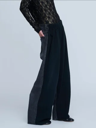 パンツ EMBROIDERED CHAIN TAILORED TROUSERS EMBROIDERED CHAIN TAILORED TROUSERS 25AW16PT320(M258N008