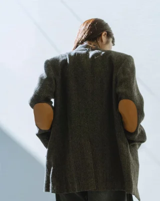 kotagushiken カーディガン Kota Gushiken(コウタグシケン)/ Broken Lace Border Cardigan